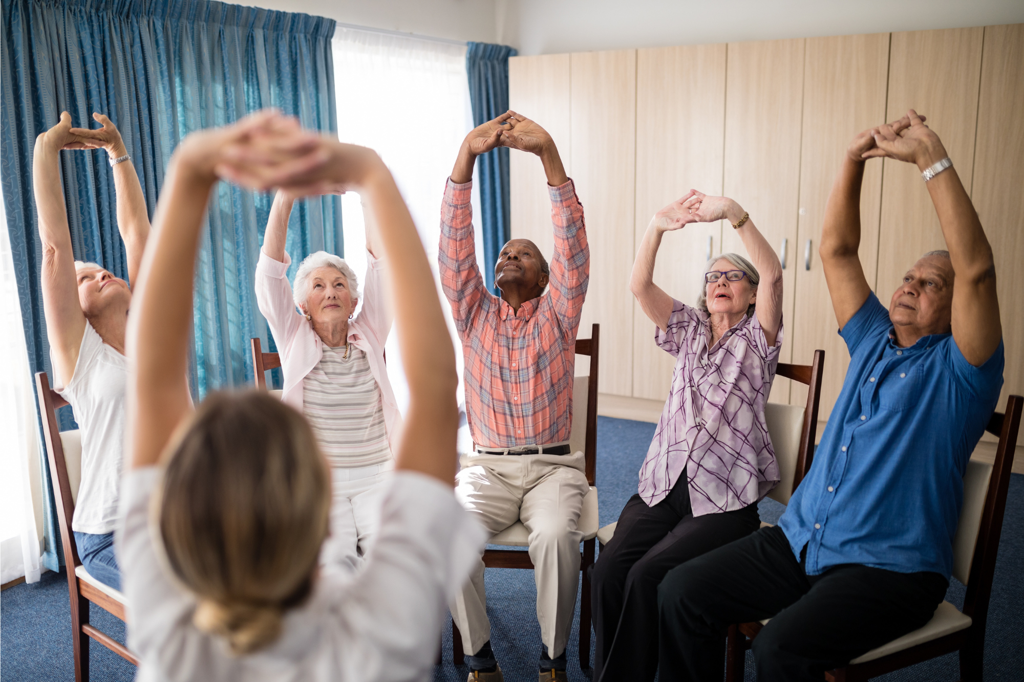 Full-Body Chair Workout For Seniors (Seated) — More Life Health - Seniors  Health & Fitness