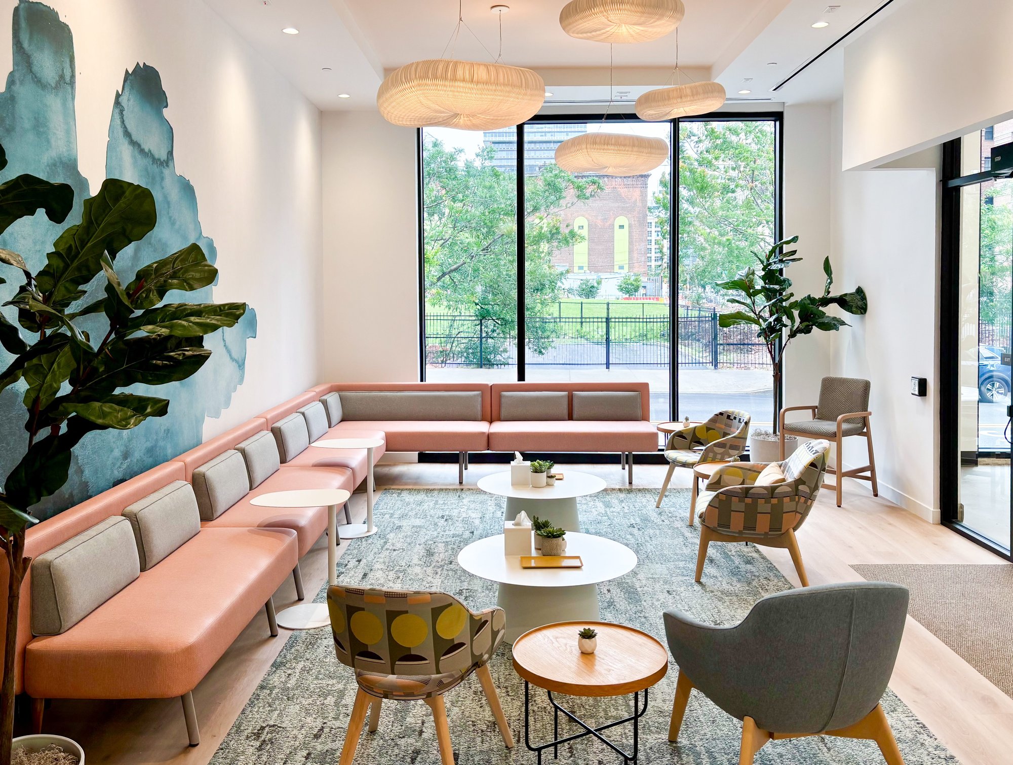 Jersey City Seating Area
