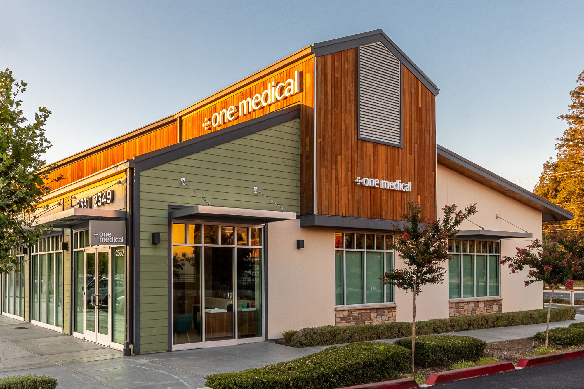 Photo of the outside of the One Medical Walnut Creek office